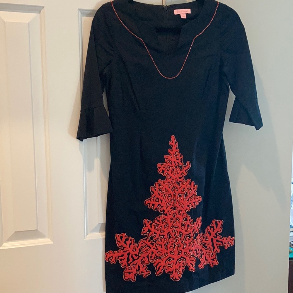 Lilly Pulitzer Black Dress